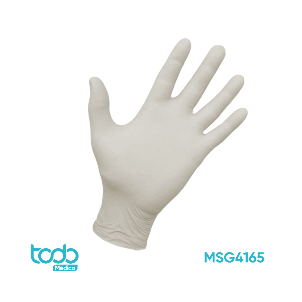Guante de Látex Talla Estándar 6.5