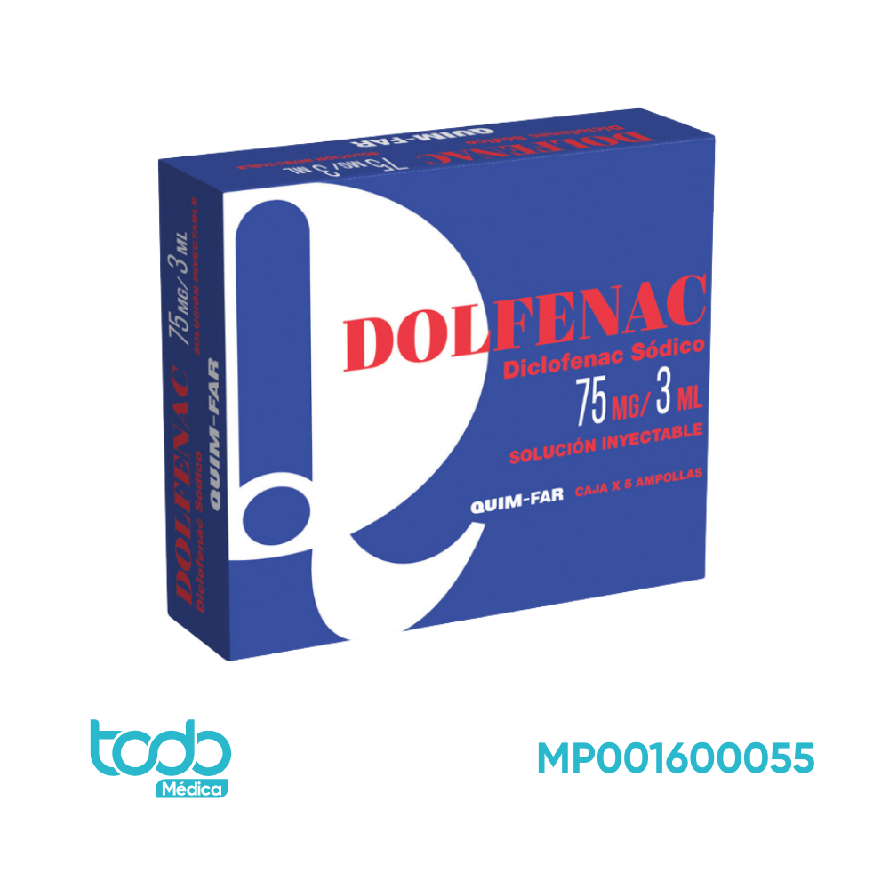 Diclofenaco NCPC 75MG 3ML