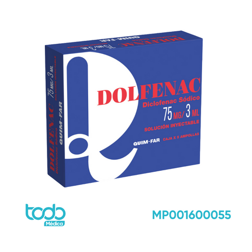 Diclofenaco NCPC 75MG 3ML