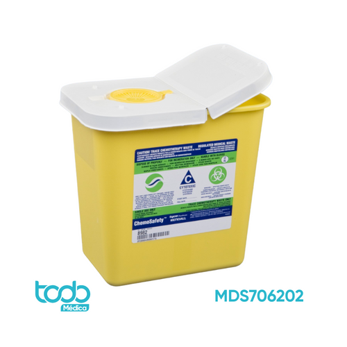Contenedor para Residuos de Quimioterapia 7,6 L – Amarillo