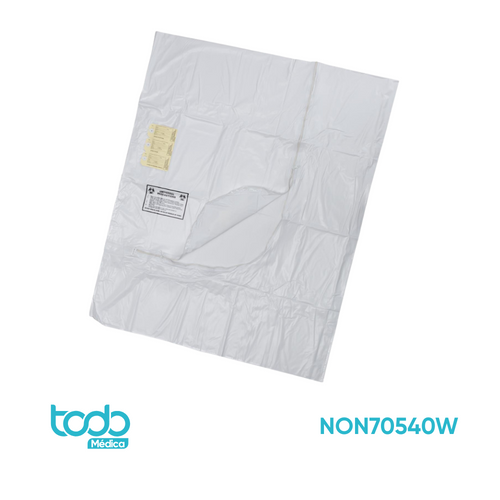 BOLSA POST MORTEM DE VINYL COLOR BLANCO 91X228CM