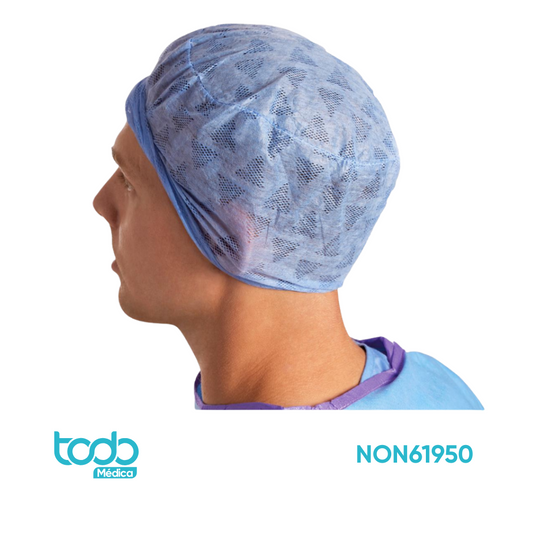 Gorro Universal con Elástico Transpirable Color Celeste