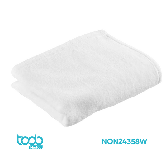 TOALLA TIPO SERVILLETA  REFORZADA DE 13"X18" COLOR BLANCO