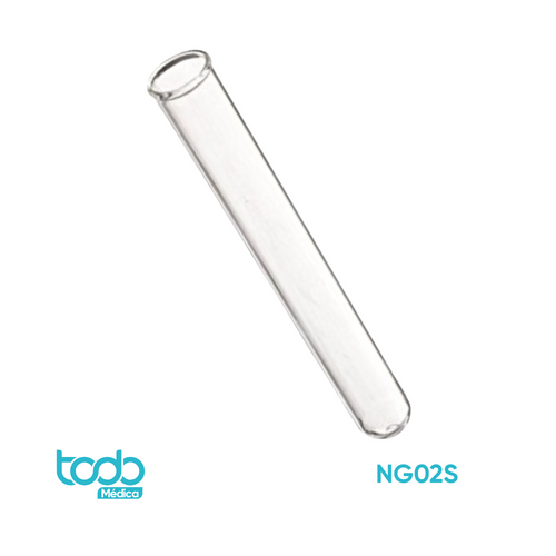TUBO DE ENSAYO DE VIDRIO DE 13X100