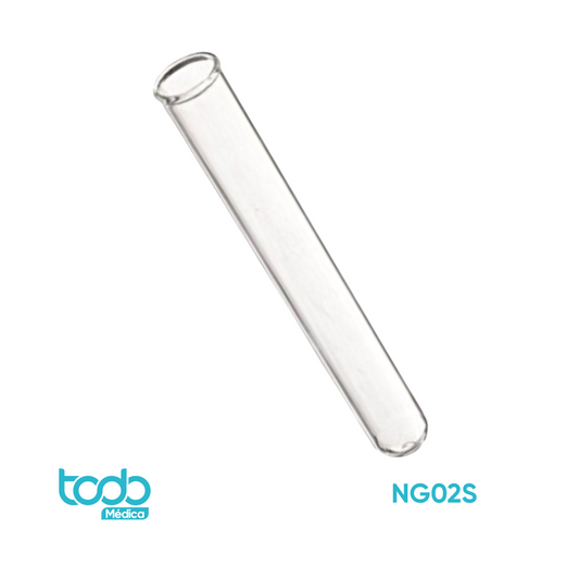 TUBO DE ENSAYO DE VIDRIO DE 13X100