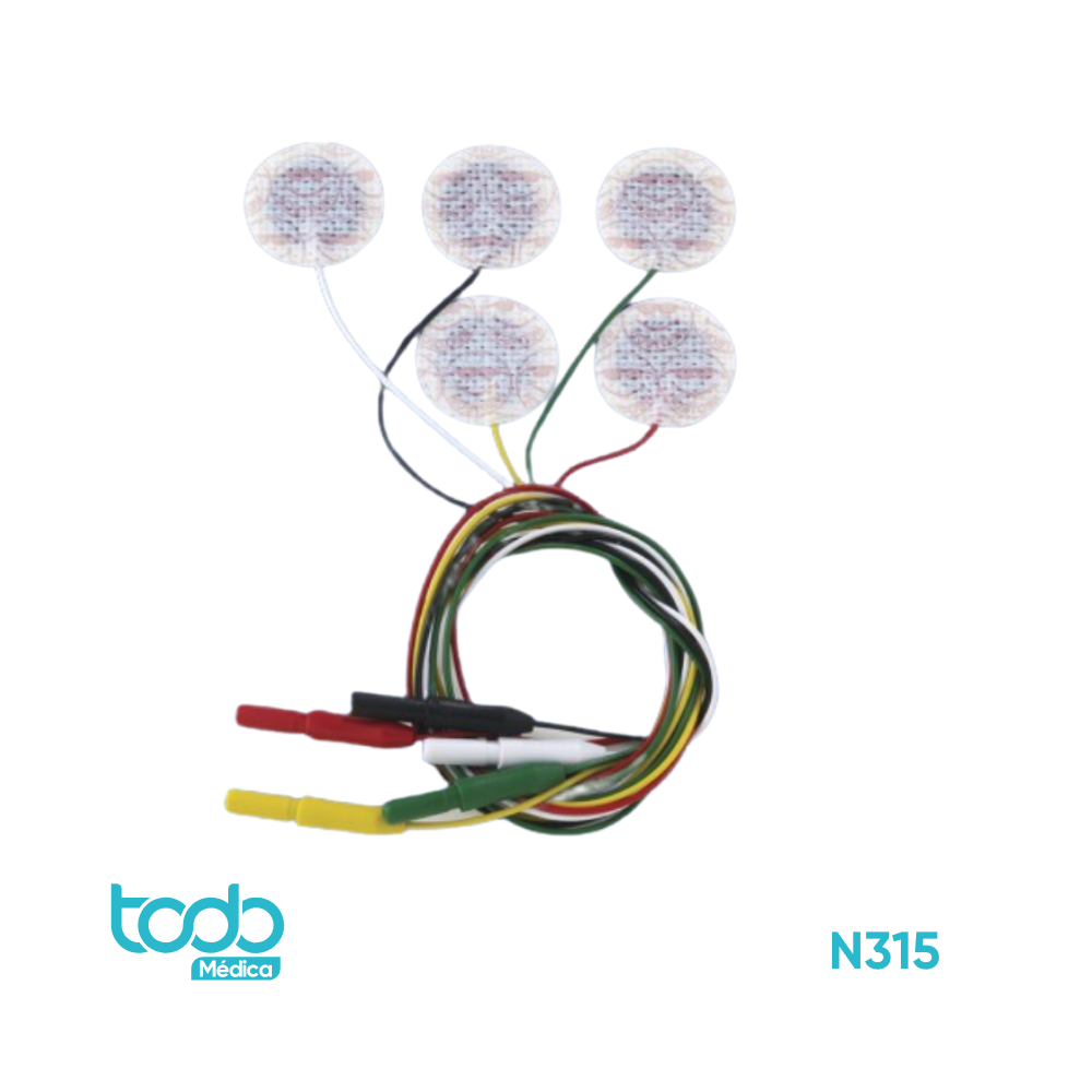Electrodo Pediátrico Radiolucente Neolead para ECG