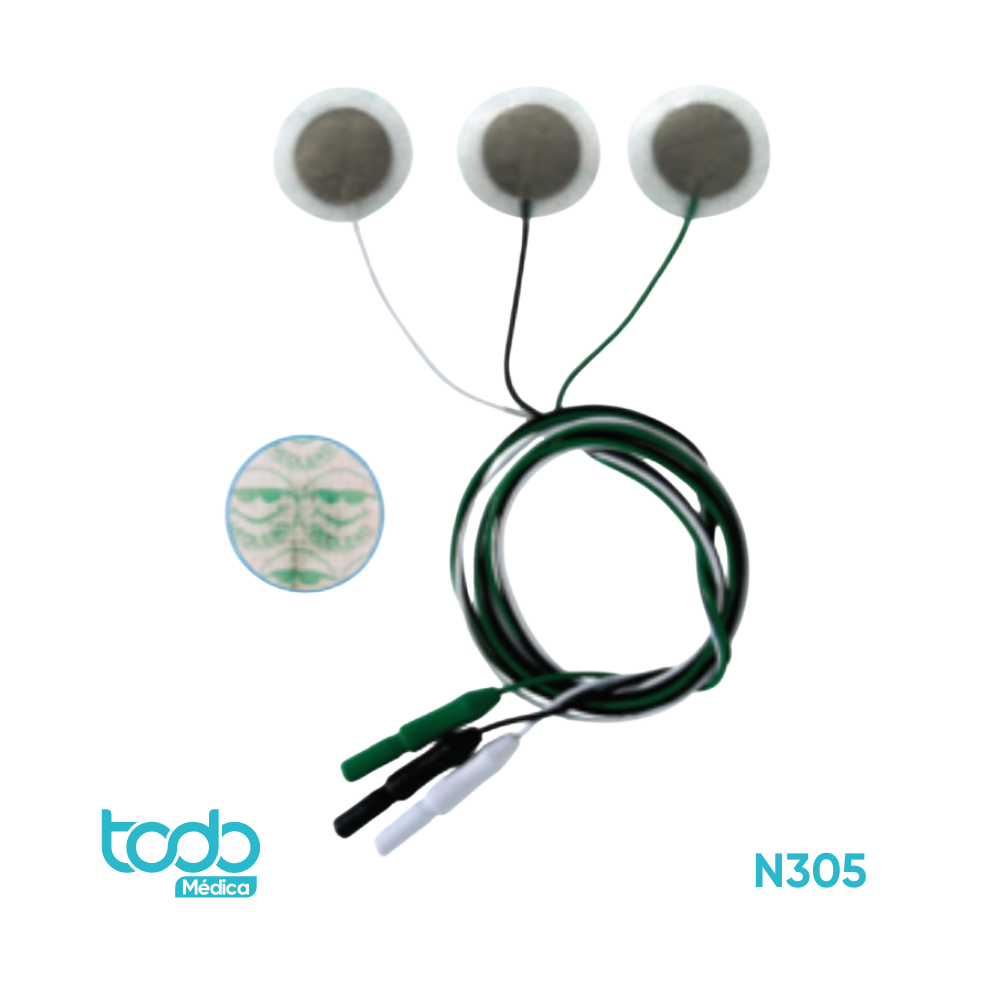 Electrodo para Neonato Radiolucente Neolead para ECG