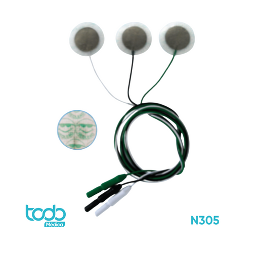 Electrodo para Neonato Radiolucente Neolead para ECG