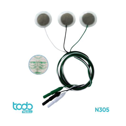 Electrodo para Neonato Radiolucente Neolead para ECG